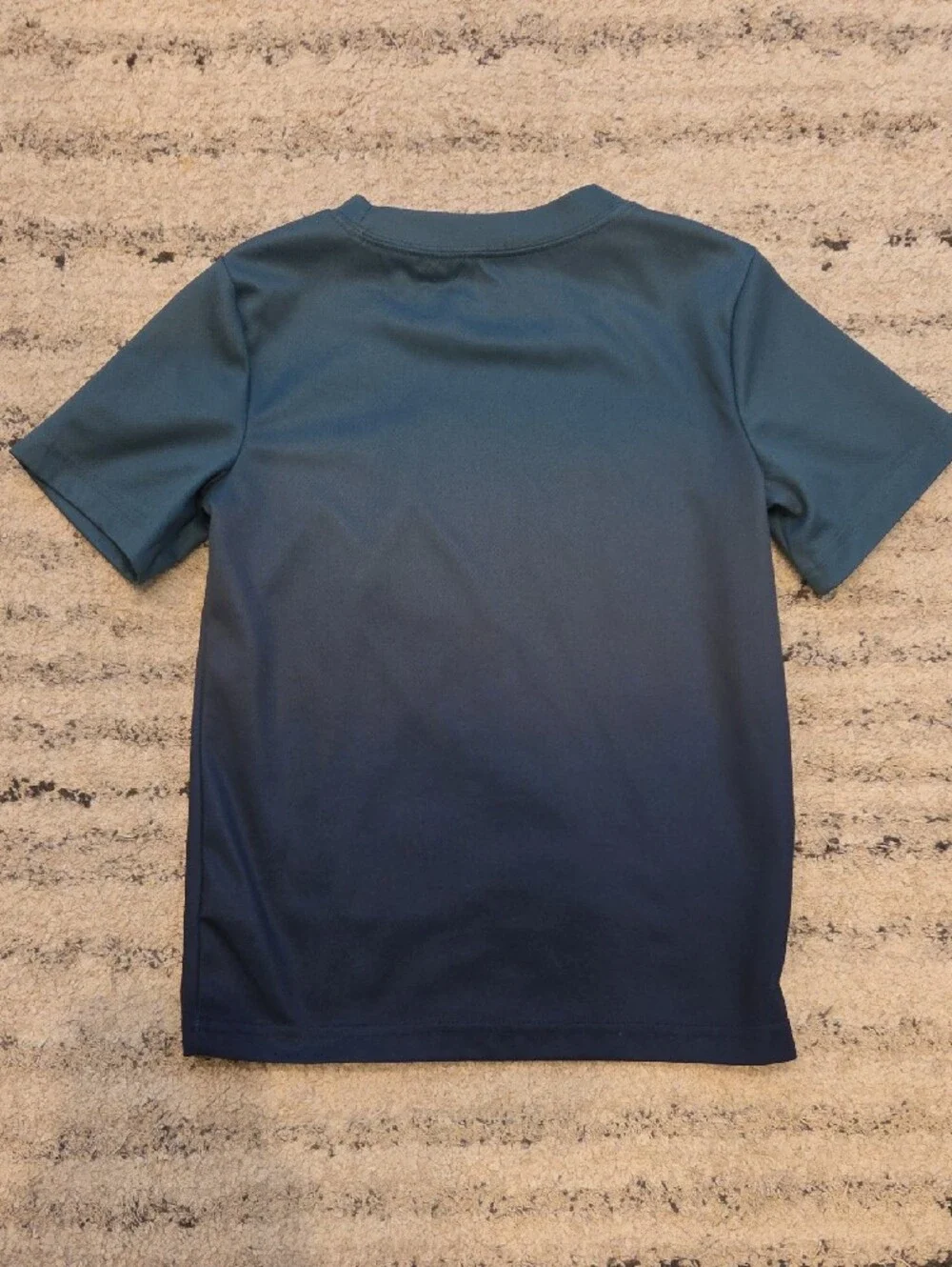 OshKosh B'gosh Teal to Navy Ombre Short Sleeve Tee
